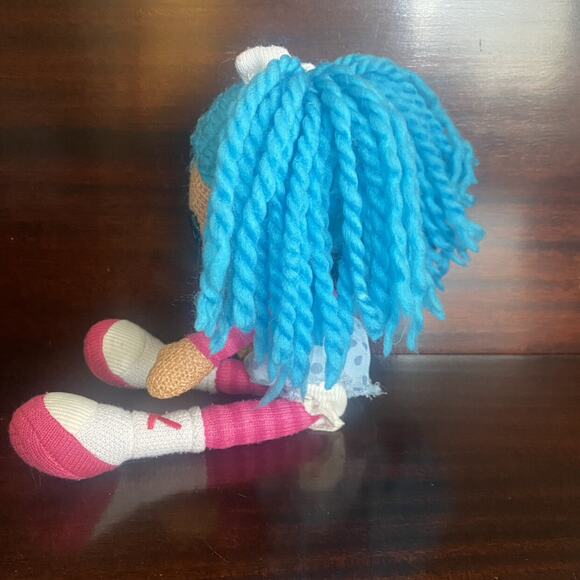 Lalaloopsy Mittens Soft Doll Plush Pink Blue Hair - Picture 5 of 10